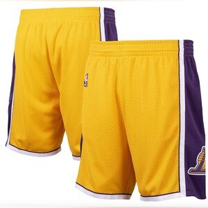Mitchell & Ness Hardwood Classics Swingman '09 NBA LA Lakers Shorts Unisex Small